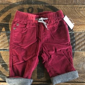 NWT Corduroy Red Pants